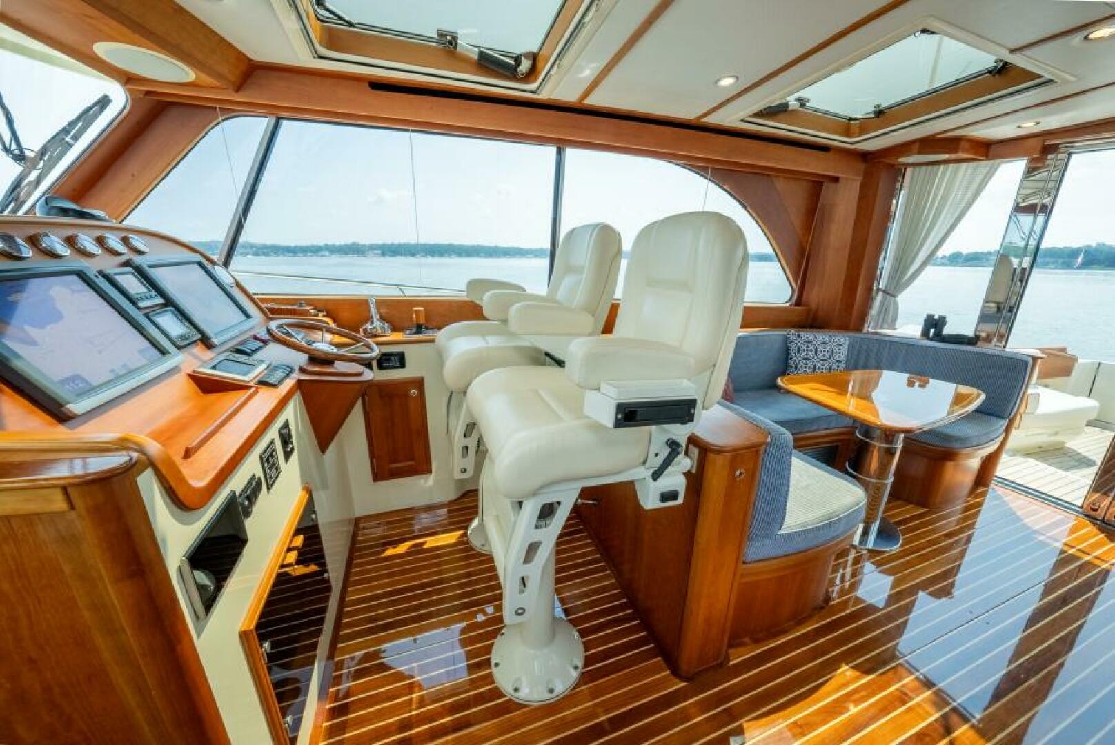 Hinckley-Talaria 48 2012-CONCERTO IN SEA Portsmouth-Rhode Island-United States-Helm Area-5853102 | Thumbnail