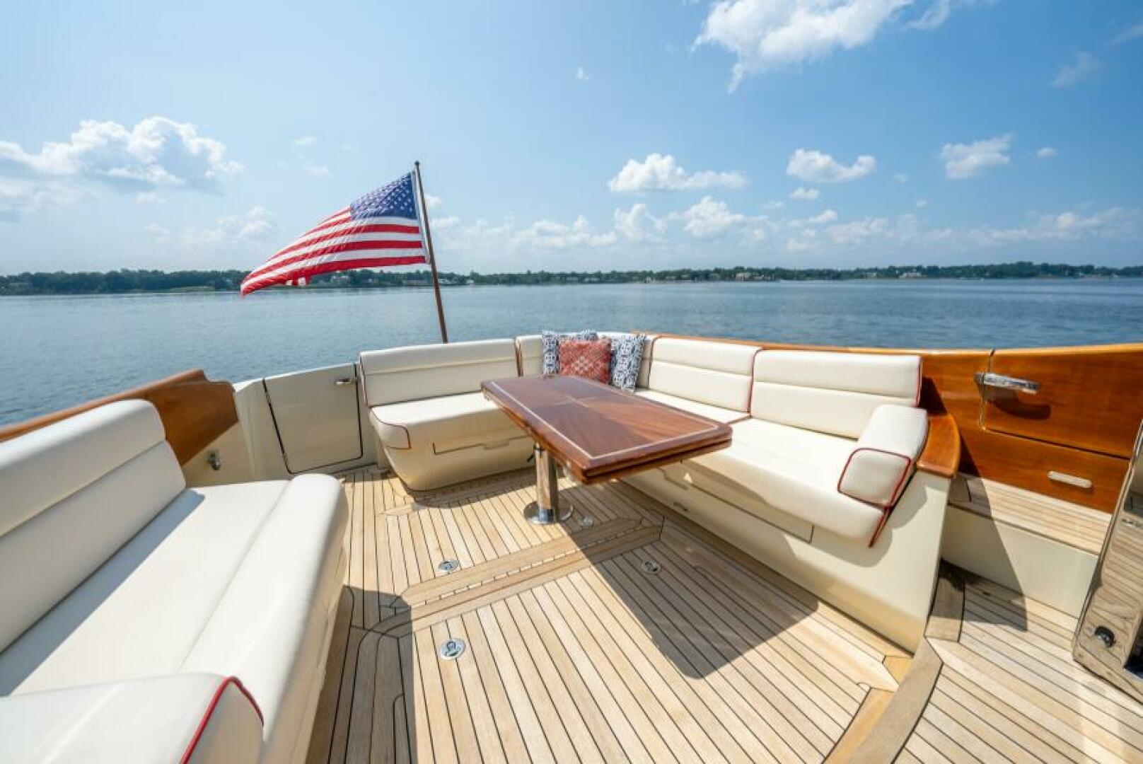 Hinckley-Talaria 48 2012-CONCERTO IN SEA Portsmouth-Rhode Island-United States-Cockpit Table-5853093 | Thumbnail