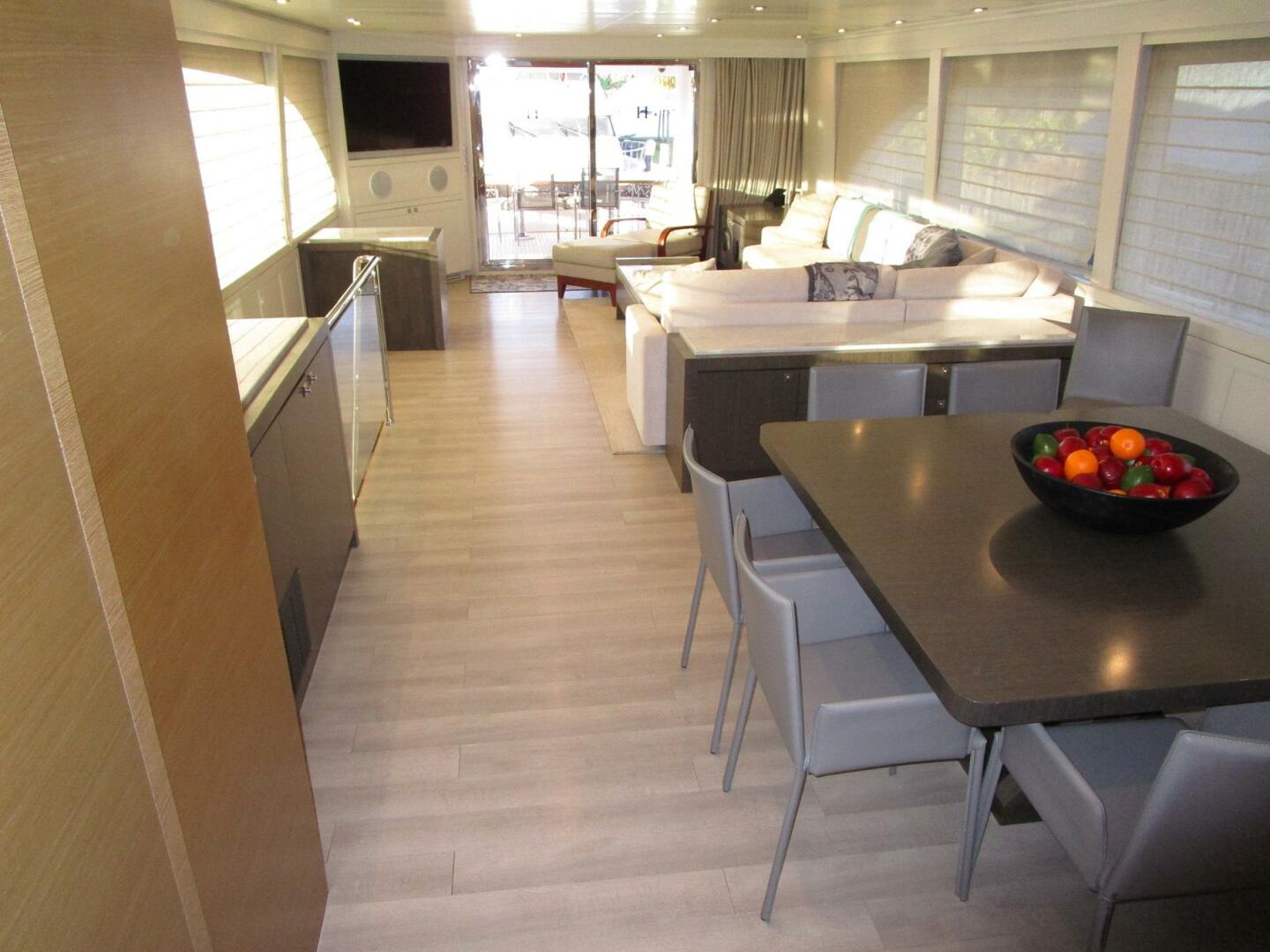 Hargrave-FB with Hardtop 2016-SEASEID Fort Lauderdale-Florida-United States-Salon Looking Aft-5861712 | Thumbnail