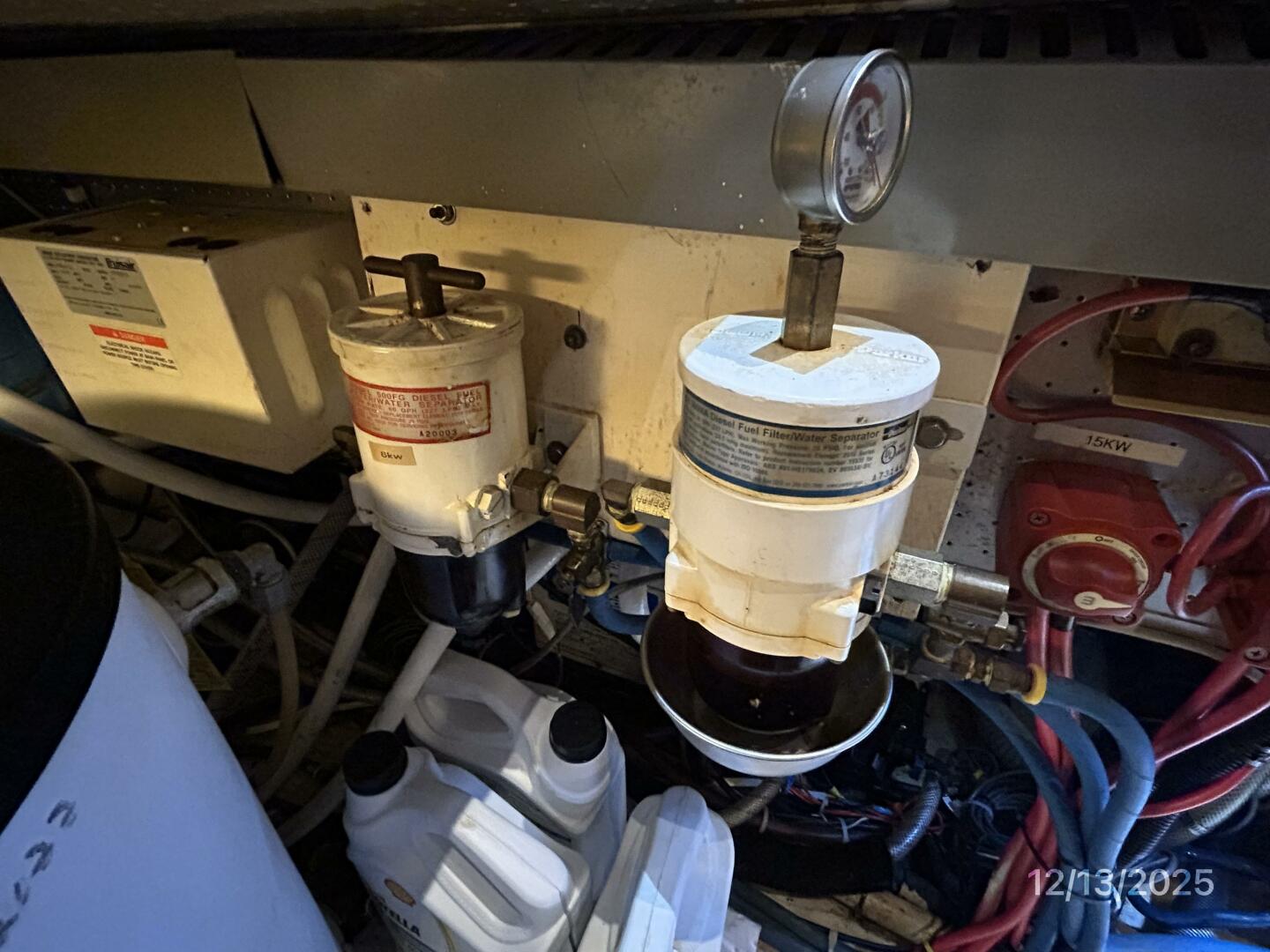 Jefferson-Marquessa 2000-Perfect Fit Houma-Louisiana-United States-60 Jefferson generator room Racor fuel filters-5856632 | Thumbnail