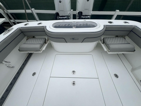 Valhalla Boatworks-V-33 2023-JUST ONE MORE Stuart-Florida-United States-Valhalla 33 JUST ONE MORE  Aft Seating-5876391