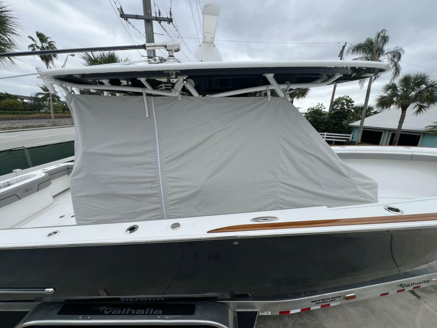 Valhalla Boatworks-V-33 2023-JUST ONE MORE Stuart-Florida-United States-Valhalla 33 JUST ONE MORE  Console Cover-5876400 | Thumbnail