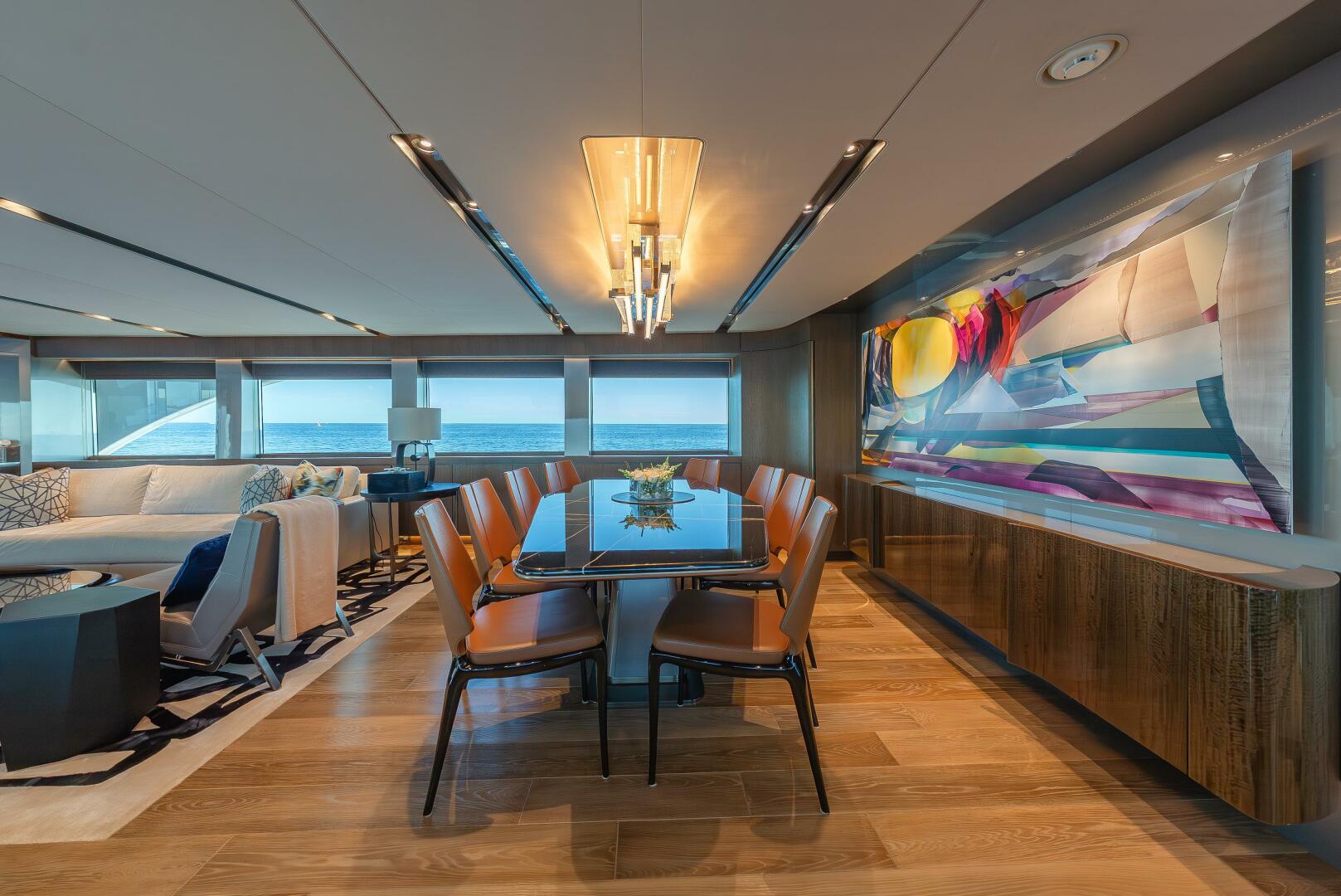 Westport-Raised Pilothouse 2018-SERENITY Port Washington-New York-United States-Dining Area-5877563 | Thumbnail