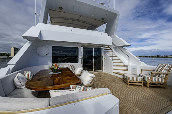 Delta Marine-122 Tri-Deck Motor Yacht 1997-PROBABILITY Palm Beach-Florida-United States-5875456