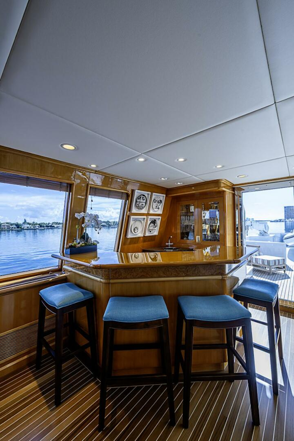 Delta Marine-122 Tri-Deck Motor Yacht 1997-PROBABILITY Palm Beach-Florida-United States-5875873