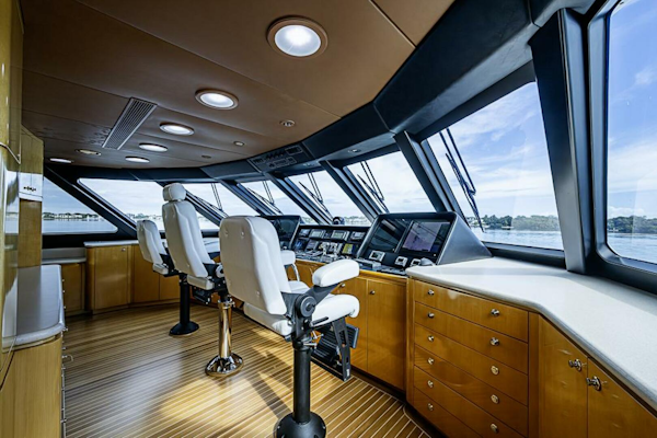 Delta Marine-122 Tri-Deck Motor Yacht 1997-PROBABILITY Palm Beach-Florida-United States-5875979