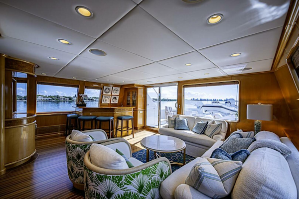 Delta Marine-122 Tri-Deck Motor Yacht 1997-PROBABILITY Palm Beach-Florida-United States-5875870
