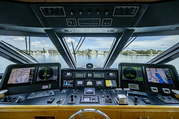 Delta Marine-122 Tri-Deck Motor Yacht 1997-PROBABILITY Palm Beach-Florida-United States-5875978