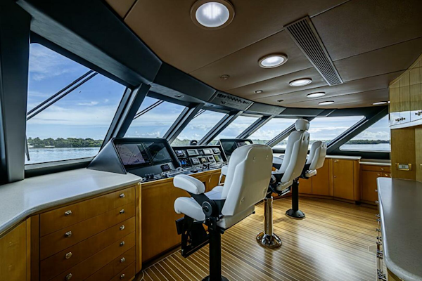 Delta Marine-122 Tri-Deck Motor Yacht 1997-PROBABILITY Palm Beach-Florida-United States-5875976