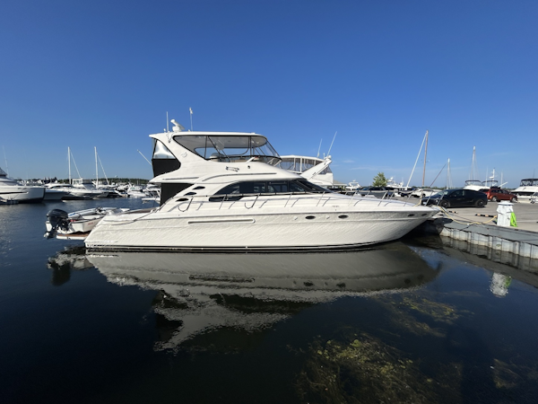 Sea Ray-560 Sedan Bridge 1999 -Sturgeon Bay-Wisconsin-United States-6849419