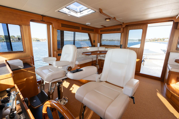 Marlow-72 E-CB 2007-GRIFFIN Annapolis-Maryland-United States-Marlow 72 GRIFFIN  Command Bridge Helm-5879088