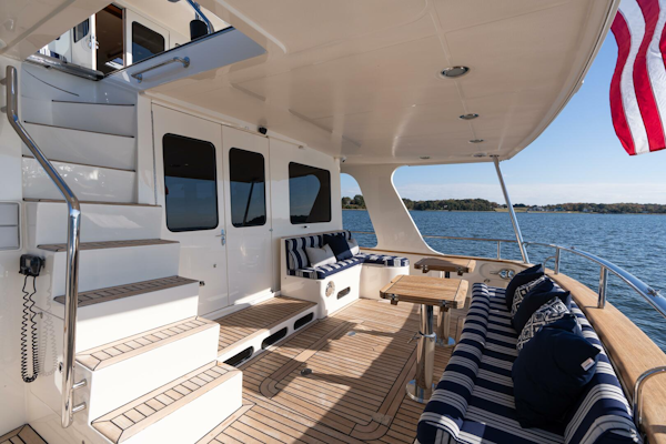 Marlow-72 E-CB 2007-GRIFFIN Annapolis-Maryland-United States-Marlow 72 GRIFFIN  Aft Deck-5879072