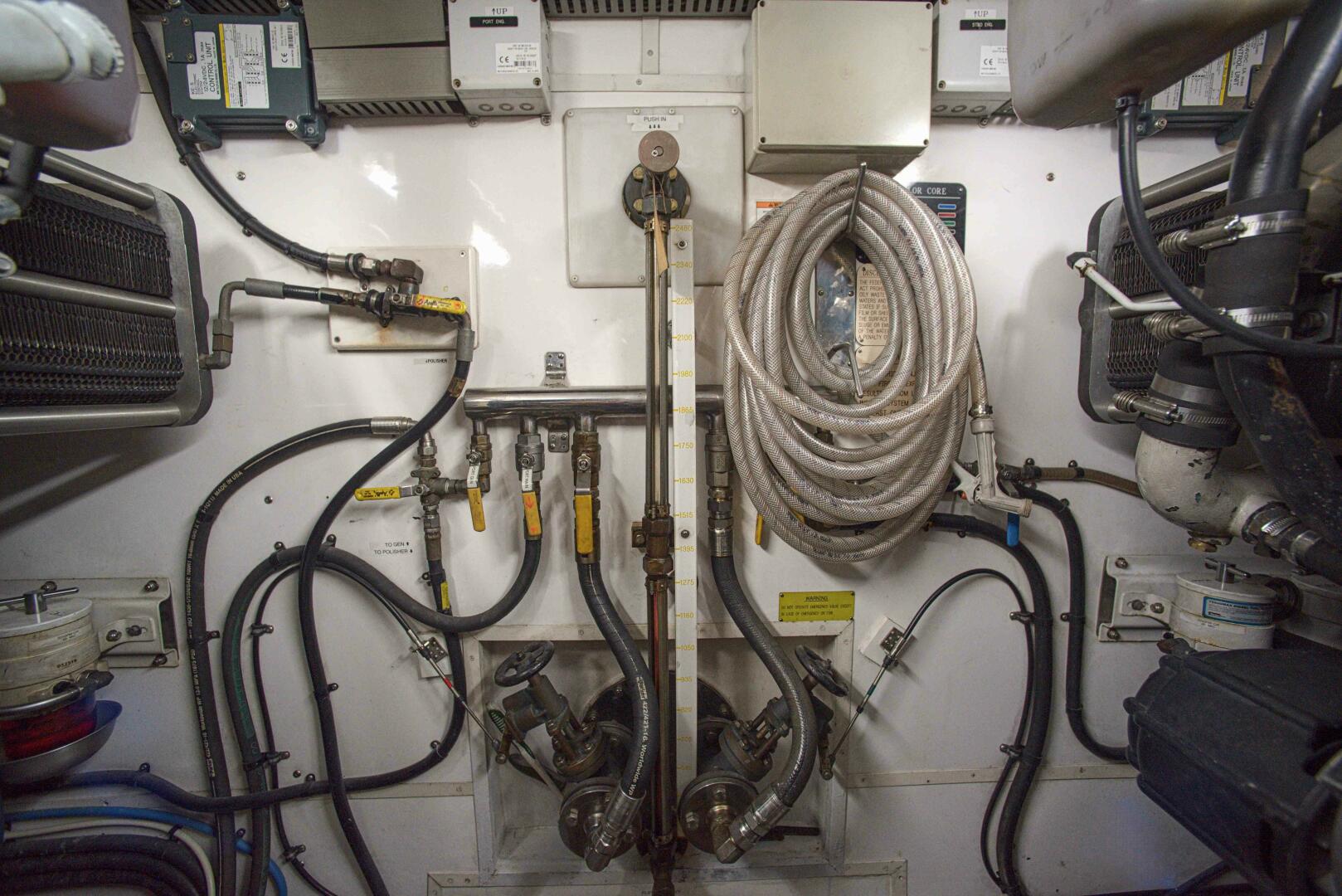 Marlow-Explorer 2009-GOOD ANSWER Key Largo-Florida-United States-Engine Room Hoses-5882538 | Thumbnail