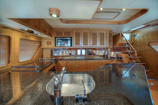 Marlow-Explorer 2009-GOOD ANSWER Key Largo-Florida-United States-Galley Facing Forward-5882521