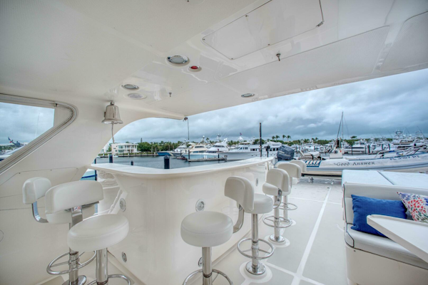 Marlow-Explorer 2009-GOOD ANSWER Key Largo-Florida-United States-Outdoor Bar Aft Deck-5882505