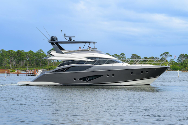 Marquis-660 Sport Yacht 2016-ANDIAMO Jupiter-Florida-United States-Marquis 66 ANDIAMO  Starboard Profile-5882663
