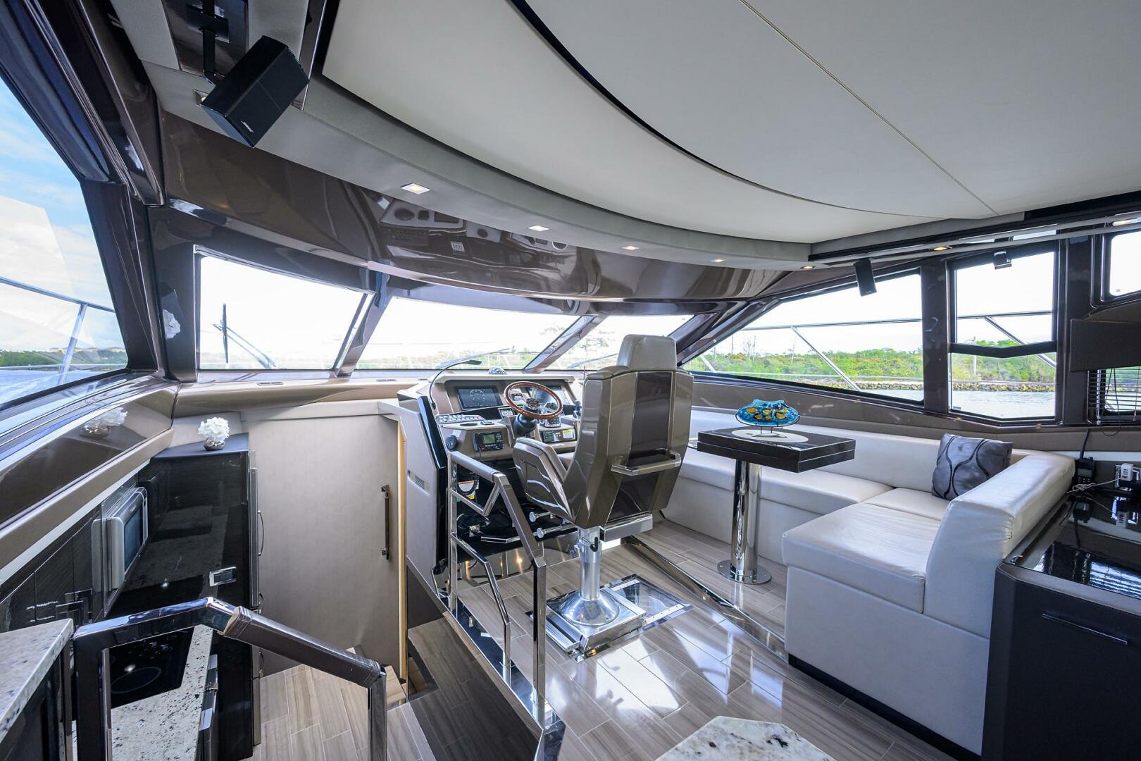 Marquis-660 Sport Yacht 2016-ANDIAMO Jupiter-Florida-United States-Marquis 66 ANDIAMO  Lower Helm-5882687 | Thumbnail