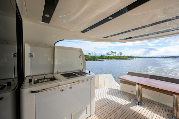 Marquis-660 Sport Yacht 2016-ANDIAMO Jupiter-Florida-United States-Marquis 66 ANDIAMO  Aft Deck-5882701