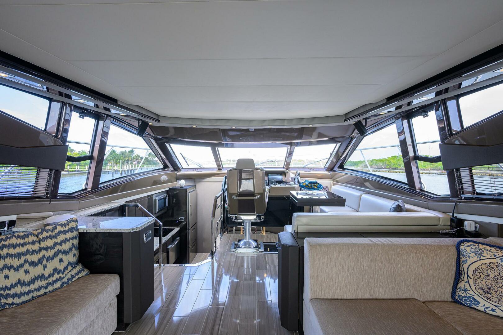 Marquis-660 Sport Yacht 2016-ANDIAMO Jupiter-Florida-United States-Marquis 66 ANDIAMO  Lower Helm-5882686 | Thumbnail