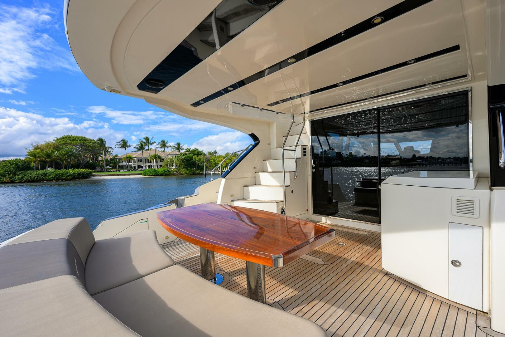 Marquis-660 Sport Yacht 2016-ANDIAMO Jupiter-Florida-United States-Marquis 66 ANDIAMO  Aft Deck-5882700 | Thumbnail