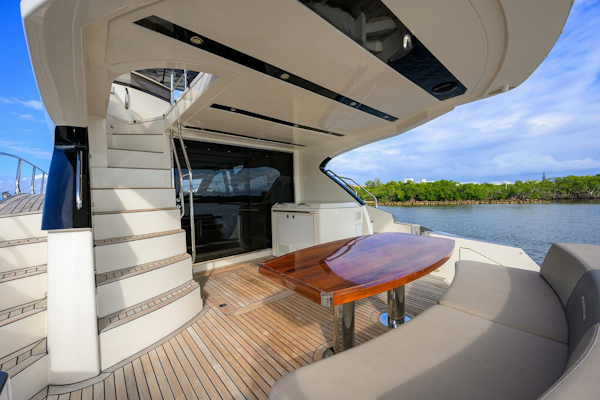 Marquis-660 Sport Yacht 2016-ANDIAMO Jupiter-Florida-United States-Marquis 66 ANDIAMO  Aft Deck-5882703