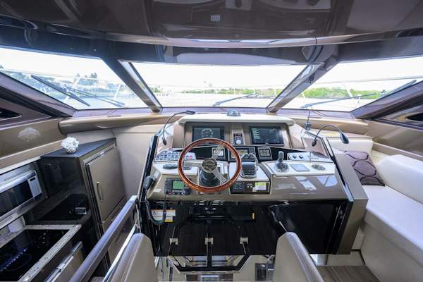 Marquis-660 Sport Yacht 2016-ANDIAMO Jupiter-Florida-United States-Marquis 66 ANDIAMO  Lower Helm-5882689