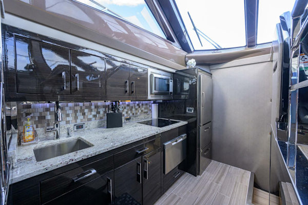 Marquis-660 Sport Yacht 2016-ANDIAMO Jupiter-Florida-United States-Marquis 66 ANDIAMO  Galley-5882668