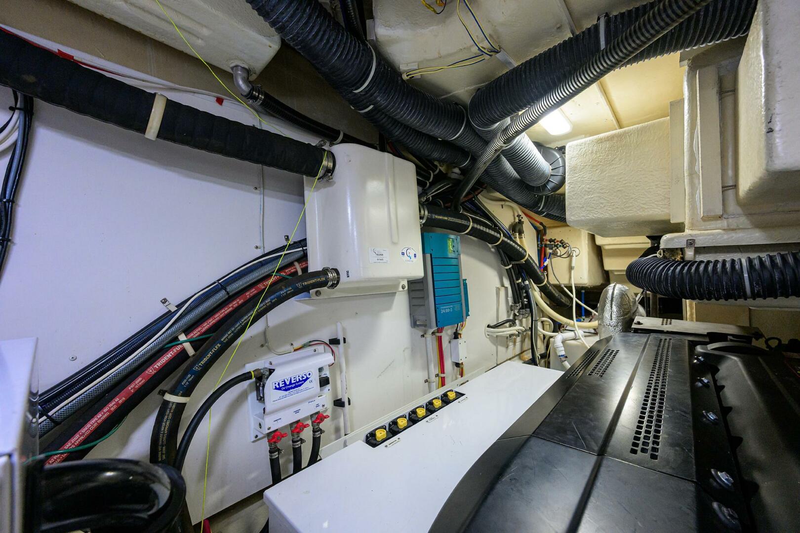 Marquis-660 Sport Yacht 2016-ANDIAMO Jupiter-Florida-United States-Marquis 66 ANDIAMO  Engine Room-5882709 | Thumbnail