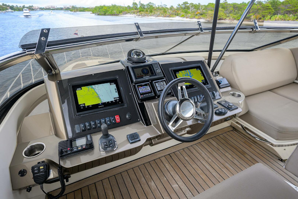 Marquis-660 Sport Yacht 2016-ANDIAMO Jupiter-Florida-United States-Marquis 66 ANDIAMO  Flybridge Helm-5882699
