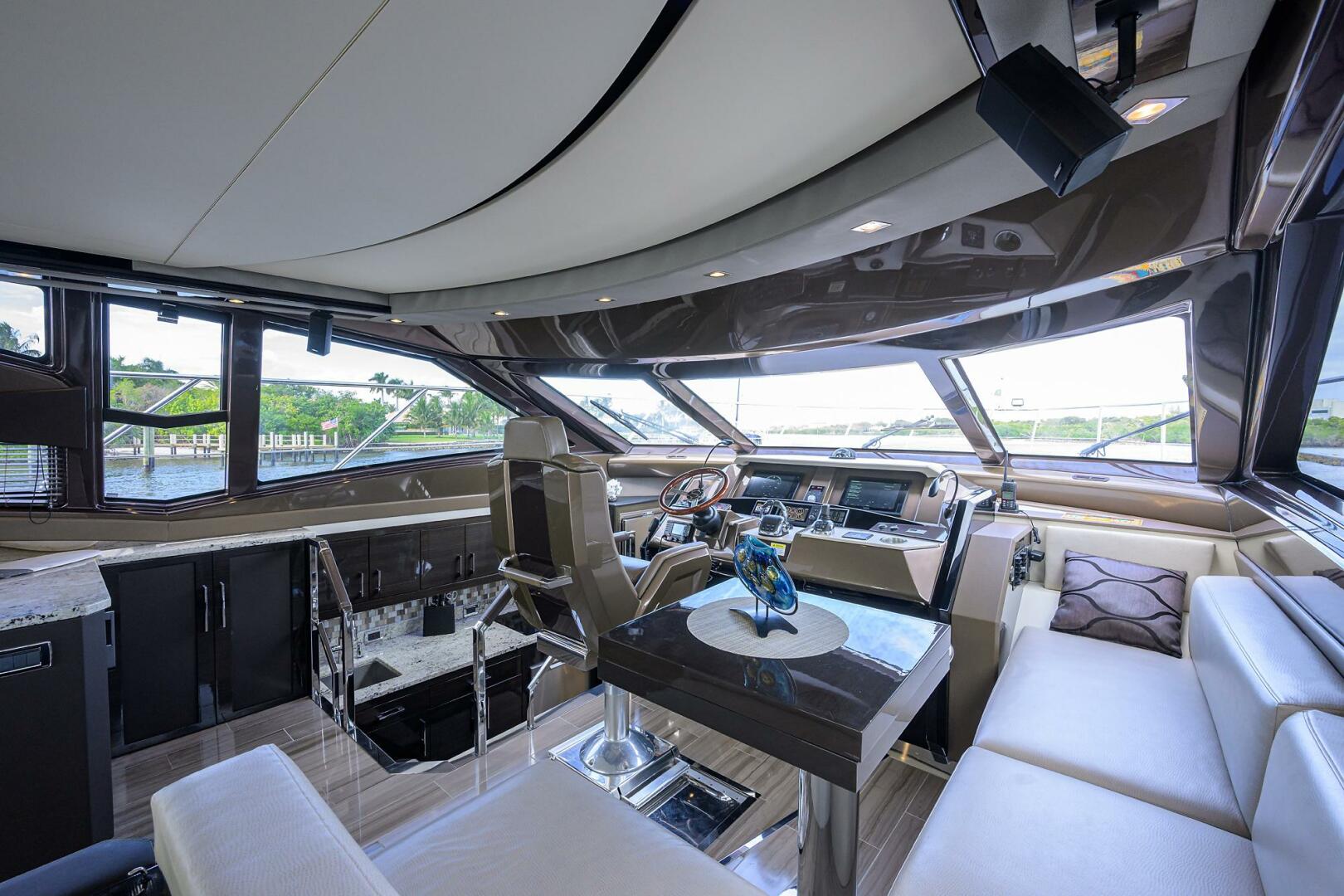 Marquis-660 Sport Yacht 2016-ANDIAMO Jupiter-Florida-United States-Marquis 66 ANDIAMO  Lower Helm-5882688 | Thumbnail