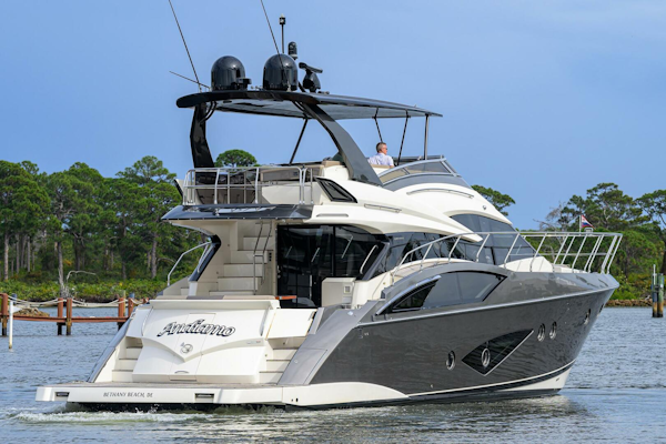 Marquis-660 Sport Yacht 2016-ANDIAMO Jupiter-Florida-United States-Marquis 66 ANDIAMO  Starboard Aft Profile-5882720