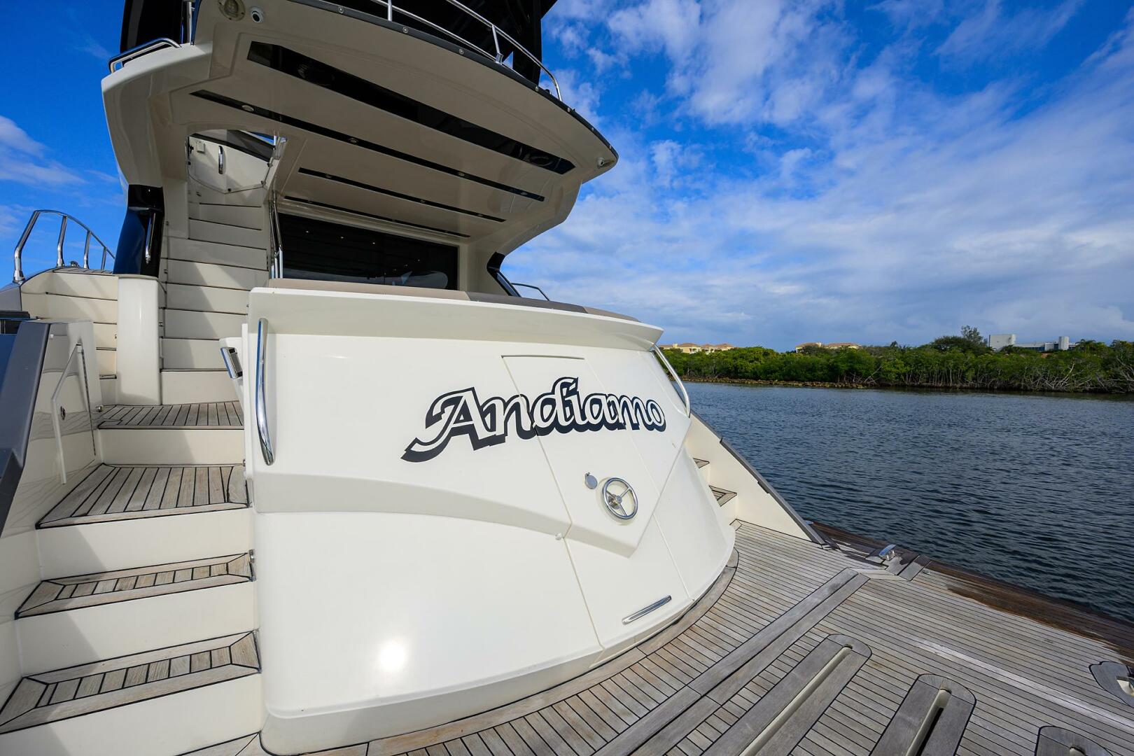 Marquis-660 Sport Yacht 2016-ANDIAMO Jupiter-Florida-United States-Marquis 66 ANDIAMO  Swim Platform-5882706 | Thumbnail