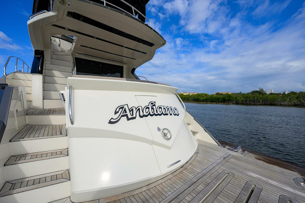 Marquis-660 Sport Yacht 2016-ANDIAMO Jupiter-Florida-United States-Marquis 66 ANDIAMO  Swim Platform-5882706