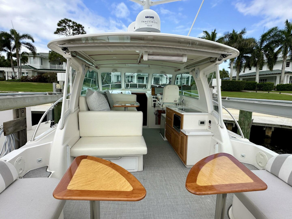 Back Cove-34O 2022-SHES A LADY Palm City-Florida-United States-Back Cove 34 SHES A LADY  Exterior Cockpit-5883109