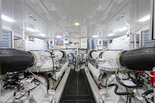 Viking-92 Enclosed Bridge 2017-SPECULATOR Palm Beach -Florida-United States-Viking  92 SPECULATOR  Engine Room-5888641