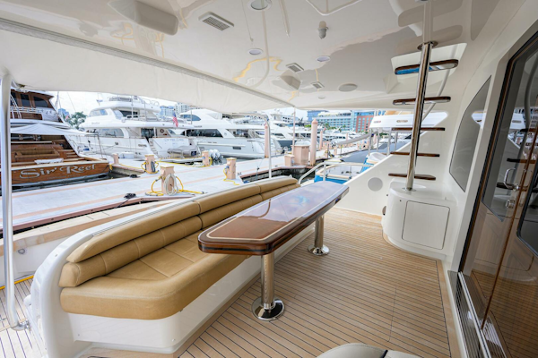 Viking-92 Enclosed Bridge 2017-SPECULATOR Palm Beach -Florida-United States-Viking  92 SPECULATOR  Flybridge Aft Deck-5888547