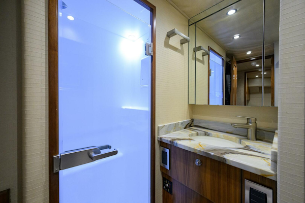Viking-92 Enclosed Bridge 2017-SPECULATOR Palm Beach -Florida-United States-Viking  92 SPECULATOR  Crew Quarters Head-5888640