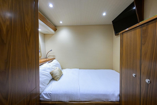 Viking-92 Enclosed Bridge 2017-SPECULATOR Palm Beach -Florida-United States-Viking  92 SPECULATOR  Guest Stateroom Midship Port-5888634
