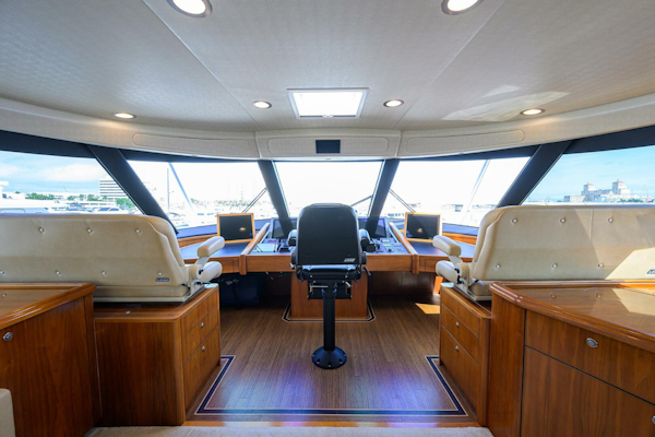 Viking-92 Enclosed Bridge 2017-SPECULATOR Palm Beach -Florida-United States-Viking  92 SPECULATOR  Skybridge Helm Lounge-5888554