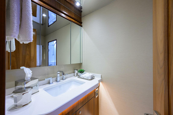 Viking-92 Enclosed Bridge 2017-SPECULATOR Palm Beach -Florida-United States-Viking  92 SPECULATOR  VIP Guest Stateroom Ensuite Head-5888619