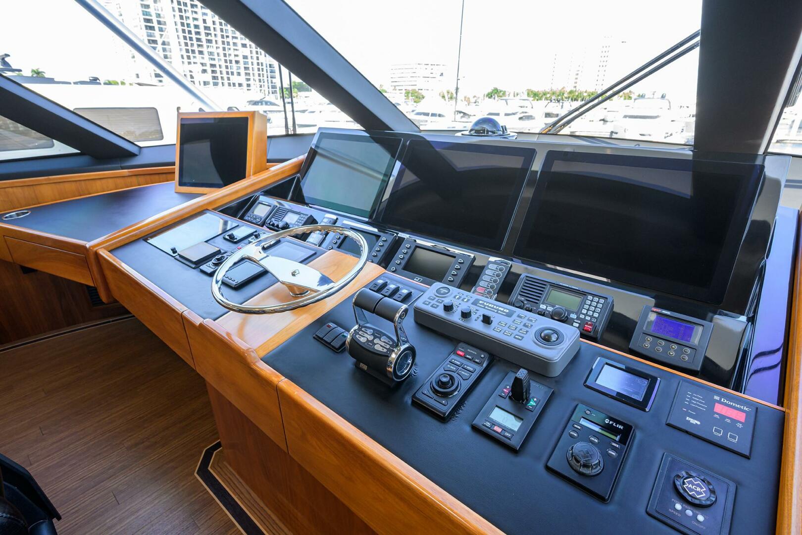 Viking-92 Enclosed Bridge 2017-SPECULATOR Palm Beach -Florida-United States-Viking  92 SPECULATOR  Skybridge Helm-5888556 | Thumbnail