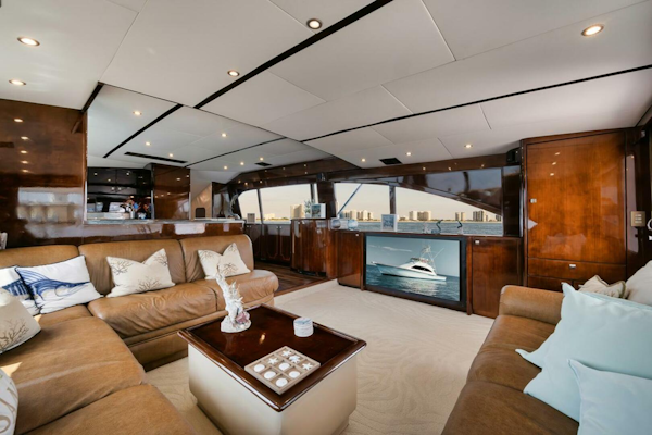 Ocean-73 Super Sport 2005-UNCONQUERED Riviera Beach-Florida-United States-Ocean 73 UNCONQUERED  Salon-5892480