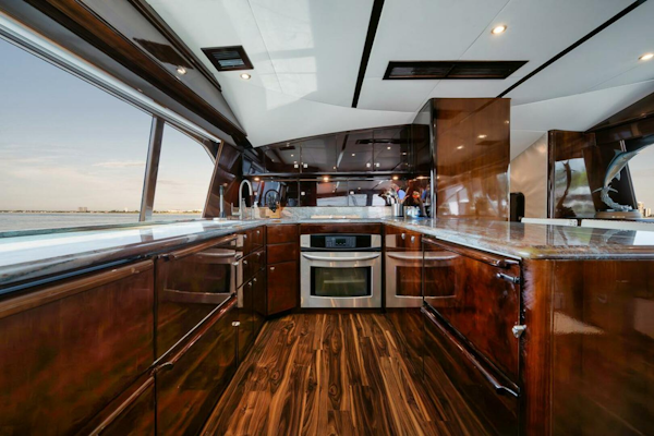 Ocean-73 Super Sport 2005-UNCONQUERED Riviera Beach-Florida-United States-Ocean 73 UNCONQUERED  Galley-5892477