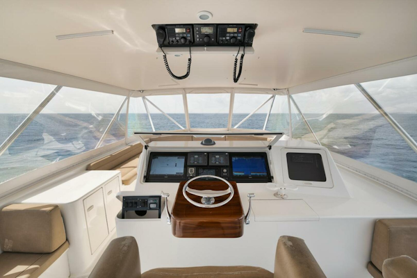 Ocean-73 Super Sport 2005-UNCONQUERED Riviera Beach-Florida-United States-Ocean 73 UNCONQUERED  Helm Station-5892496