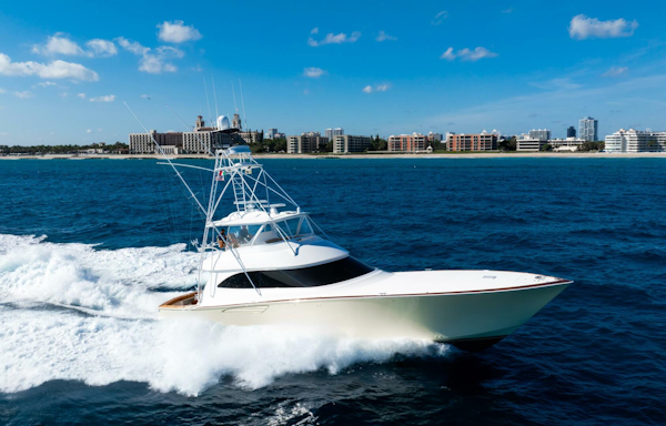 Viking-70 Convertible 2015-Pipe Dreamer Palm Beach-Florida-United States-Viking 70 Convertible  Running Profile-5894696