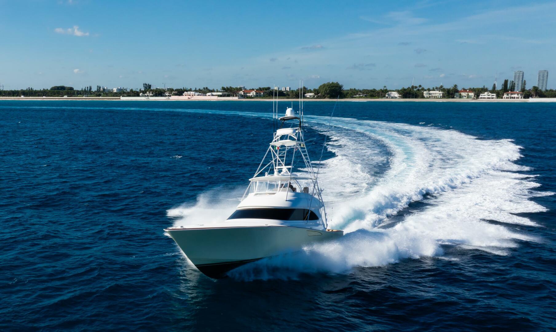 Viking-70 Convertible 2015-Pipe Dreamer Palm Beach-Florida-United States-Viking 70 Convertible  Running Profile-5894571 | Thumbnail