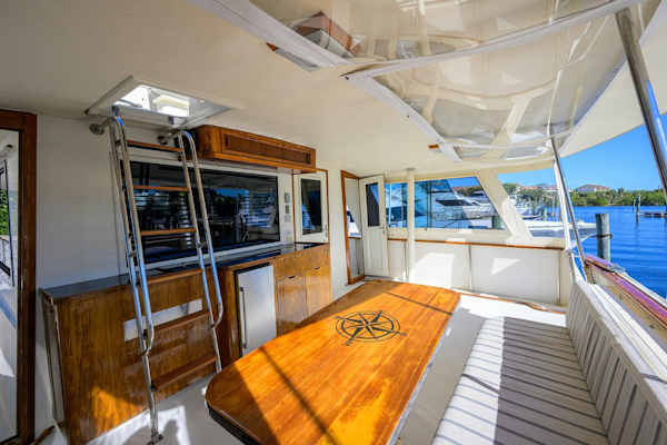 Hatteras-63 Motor Yacht 1987-Phantom Jupiter-Florida-United States-Hatteras 63  Phantom  Aft Deck-5908832