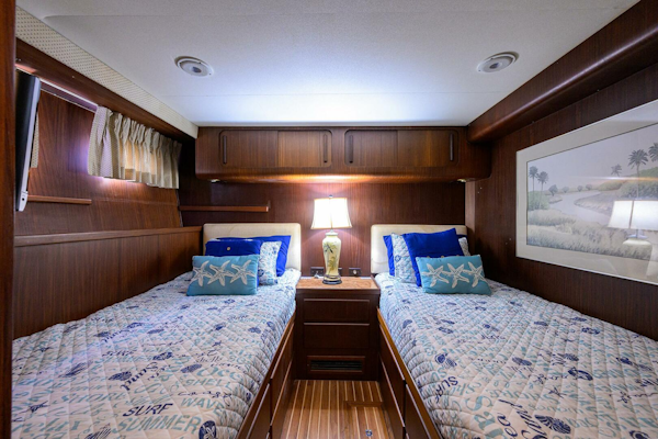Hatteras-63 Motor Yacht 1987-Phantom Jupiter-Florida-United States-Hatteras 63  Phantom  Guest Stateroom-5908825