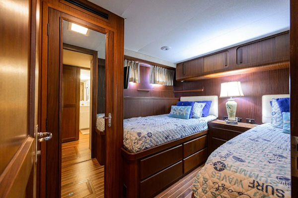 Hatteras-63 Motor Yacht 1987-Phantom Jupiter-Florida-United States-Hatteras 63  Phantom  Guest Stateroom-5908824