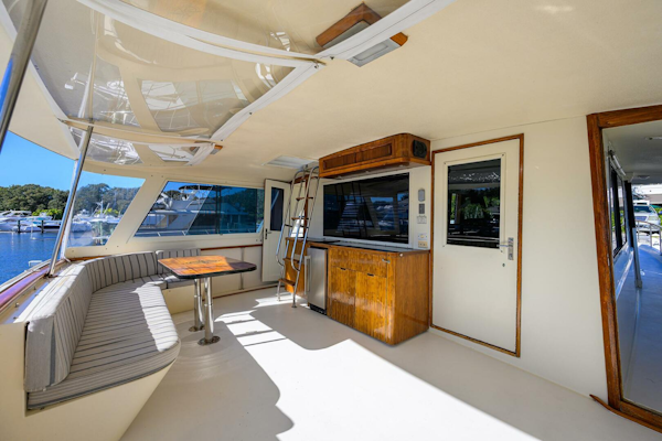 Hatteras-63 Motor Yacht 1987-Phantom Jupiter-Florida-United States-Hatteras 63  Phantom  Aft Deck-5908831